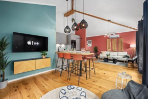 EDLER WOHNRAUM Schwanenteich-Penthouse mit Garage, Grill, Kaffeevollautomat, Klima, Lift & Terrasse